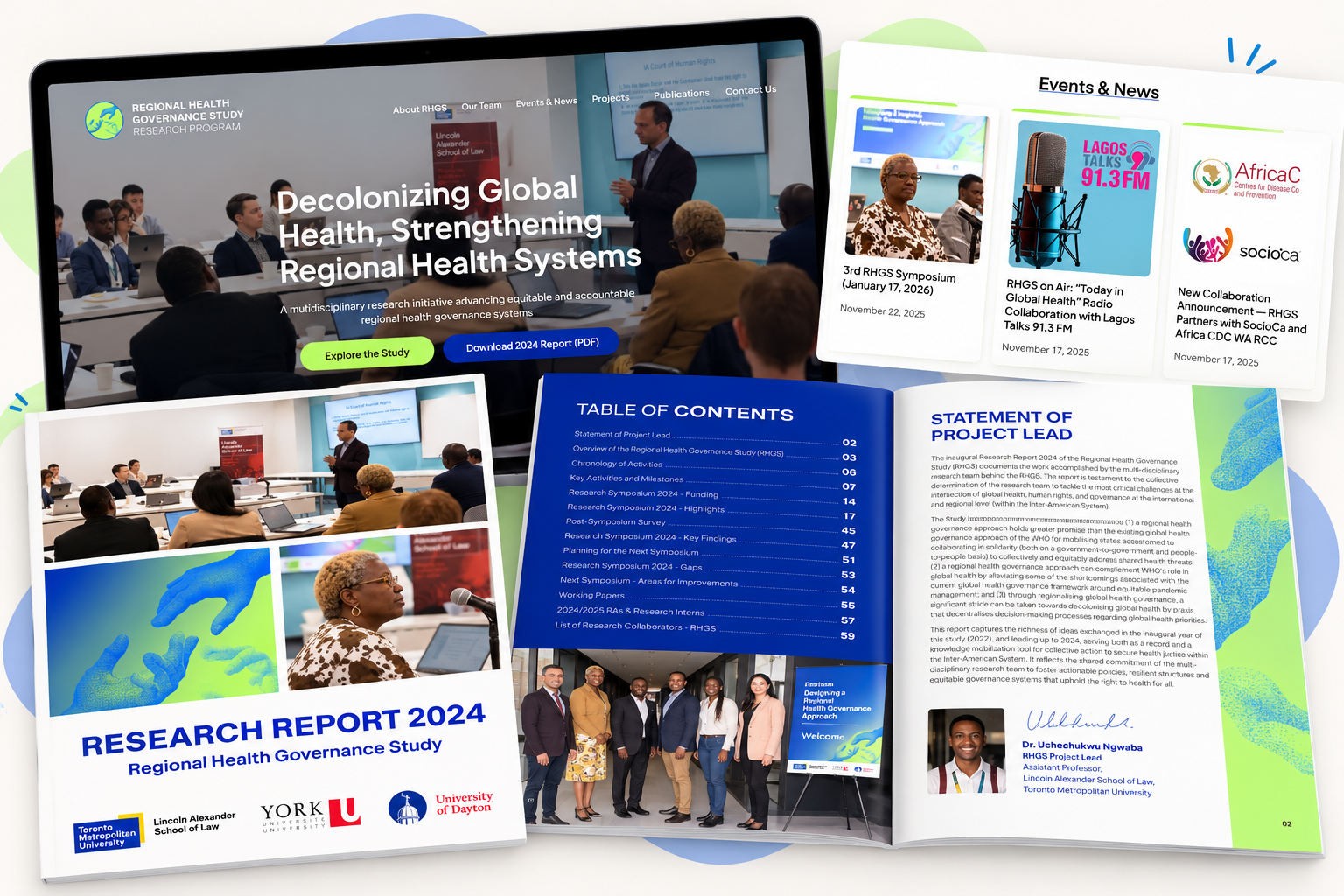 Toronto Metropolitan University research communications work